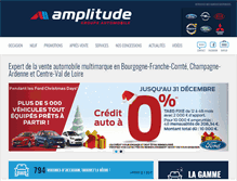 Tablet Screenshot of amplitude-auto.com